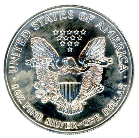 1997 BU American Silver Eagle