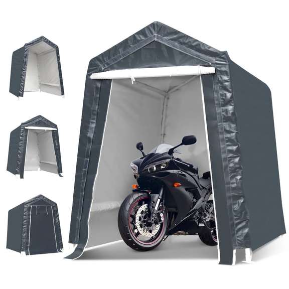 6x8x7ft UV Waterproof Cover Storage Sheds Camping Tent
