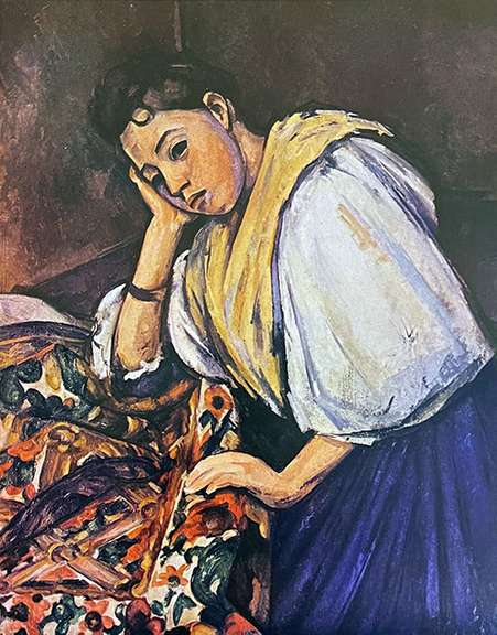 Paul Cezanne, The Young Italian Girl