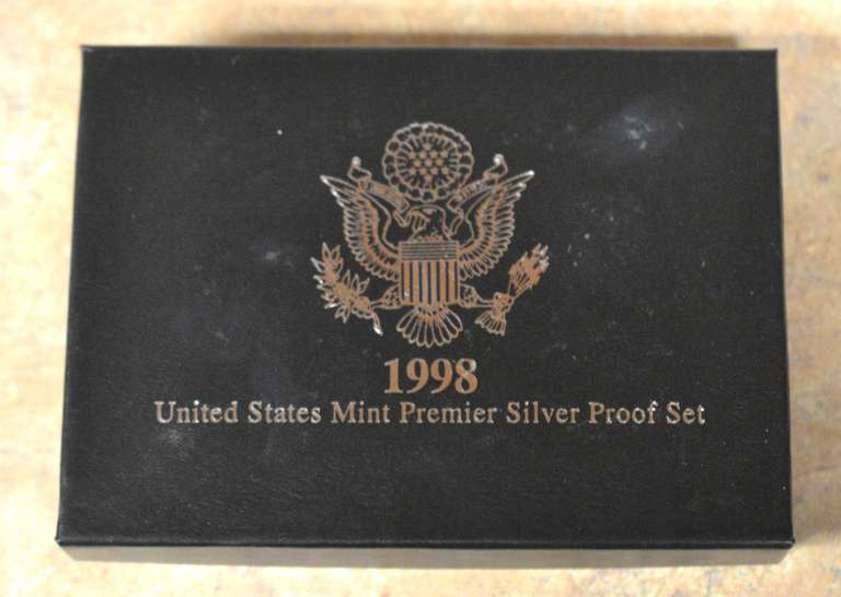 1998 Premier Silver Proof Set OGP