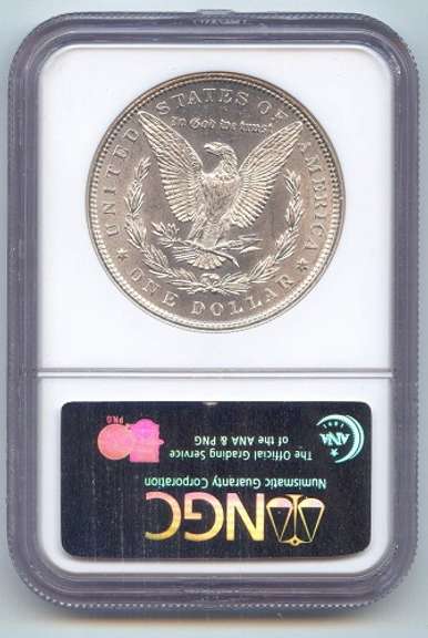 Superb BU 1885P Morgan Silver Dollar NGC Graded Brilliant Uncirculated!