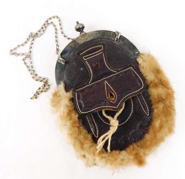 Early Scottish Sporran Kilt Pouch Purse