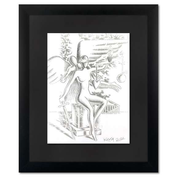 Will Justice Prevail? by Kostabi Original