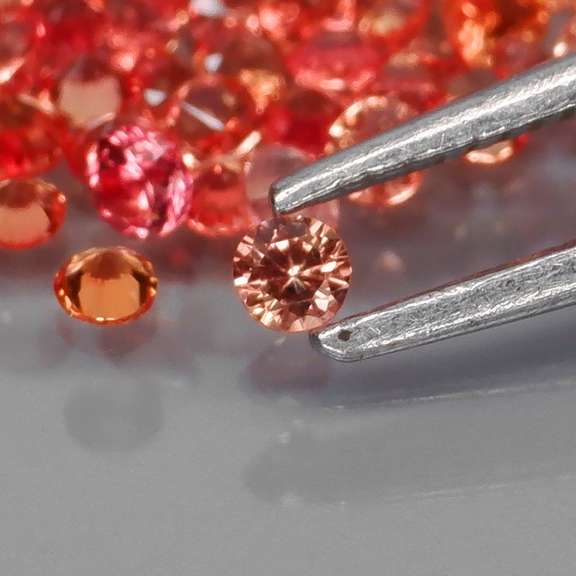 Superb 2.01ct diamond cut Songean Sapphire set