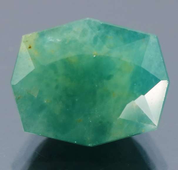 Fancy cut 9.68ct untreated Madagascar Grandidierite
