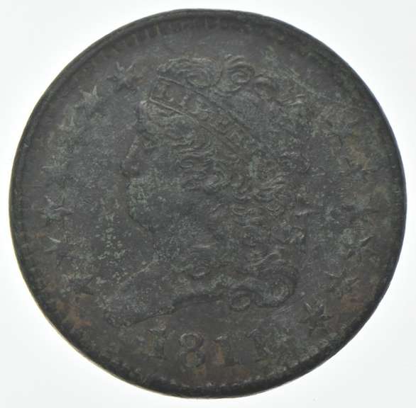 1811 Classic Head Half Cent