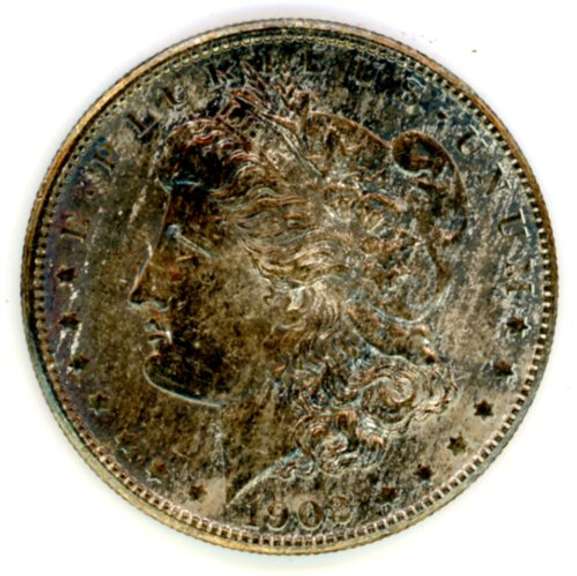 1902-O Morgan Silver Dollar