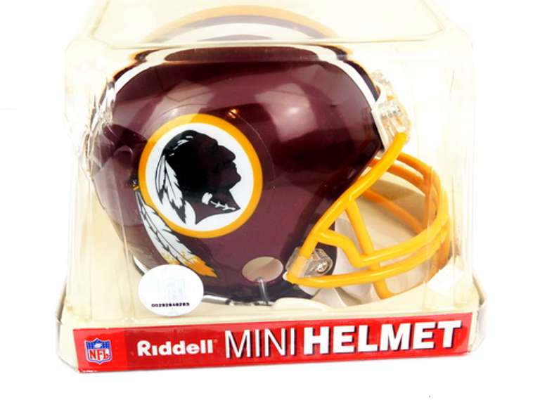 Marcus Washington, Redskins Autographed Riddell Mini Helmet