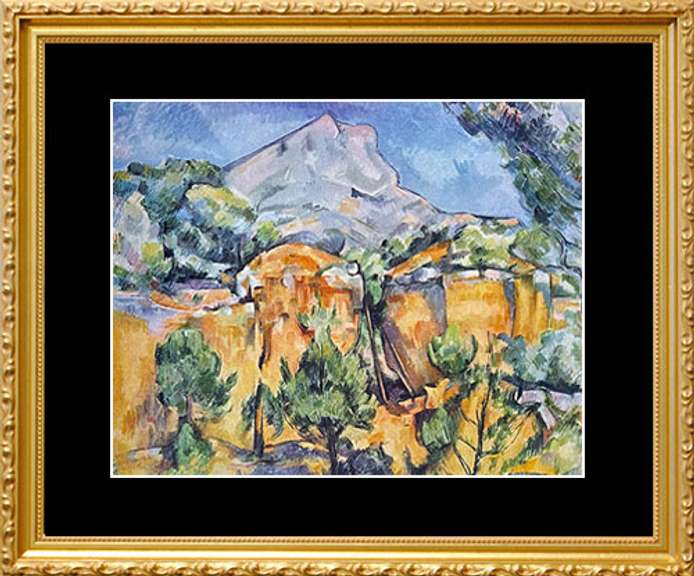 Paul Cezanne, Quarry and Mont Sainte-Victoire