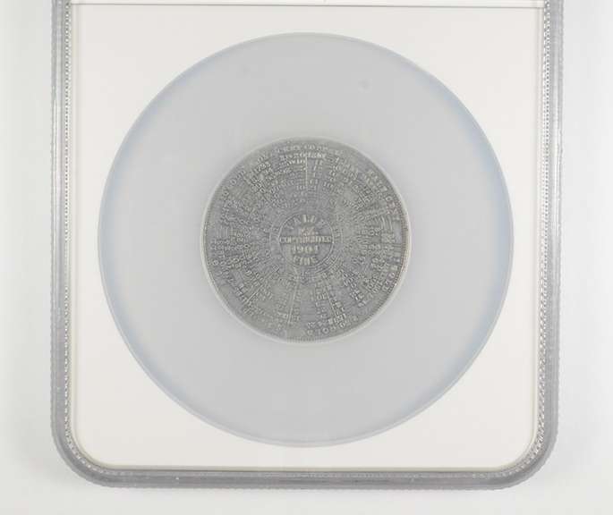 MS61 1904 MO Louisiana Purchase Exposition H-61-340 50 mm Graded NGC