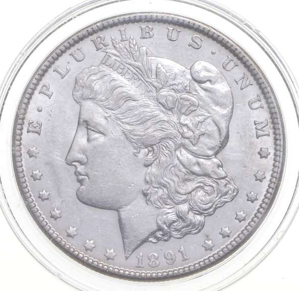 1891-CC Morgan Silver Dollar