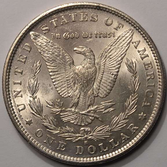 1898-S Morgan Silver Dollar Circulated With Luster