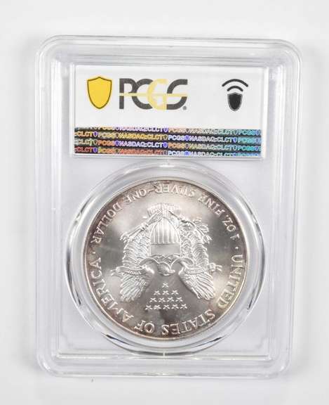 MS67 1999 American Silver Eagle - Graded PCGS