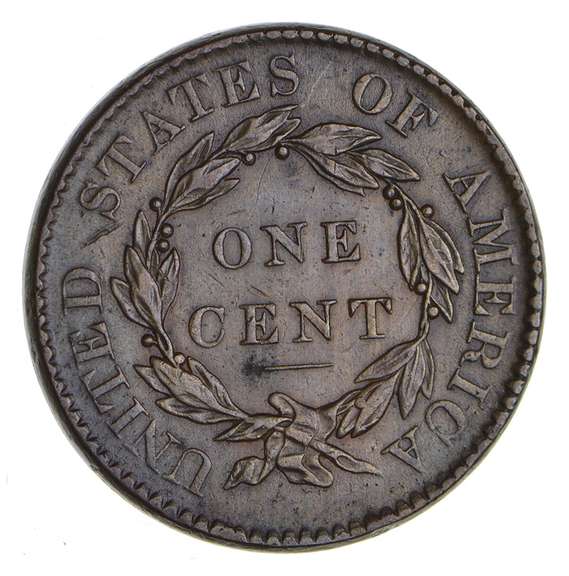 1820 Matron Head Large Cent - N-10 Large Date - Sharp