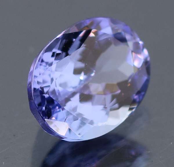 Vivid 1.34ct violet blue Tanzanite