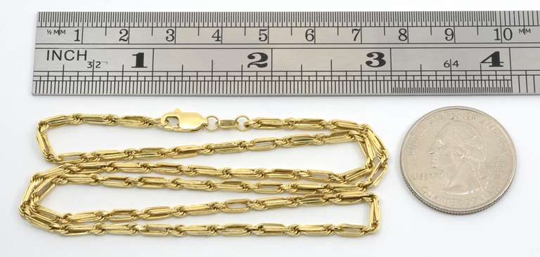 Popular 14k Figarope Necklace