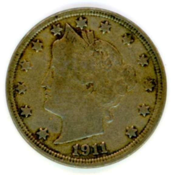 1911 Liberty 'V' Nickel