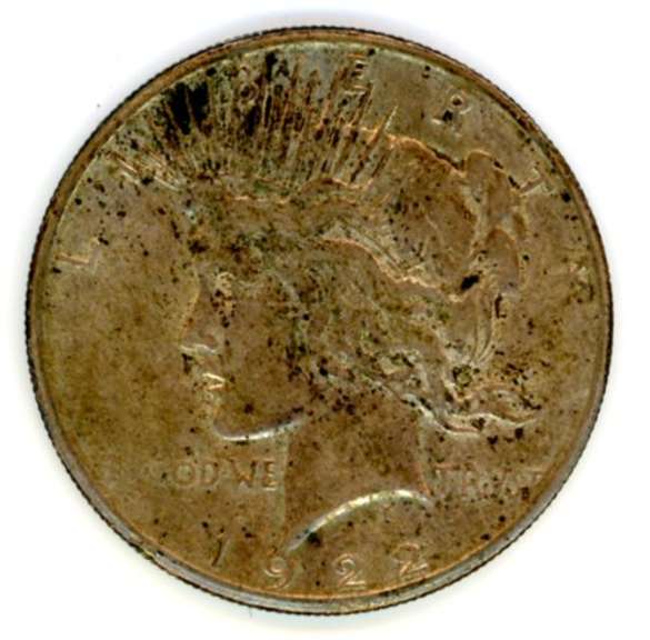 1922-S Peace Silver Dollar
