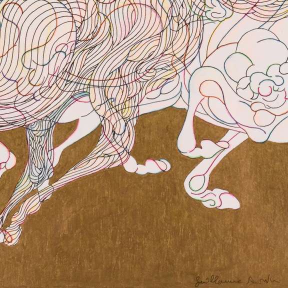 Etude Trois Chevaux Original by Azoulay