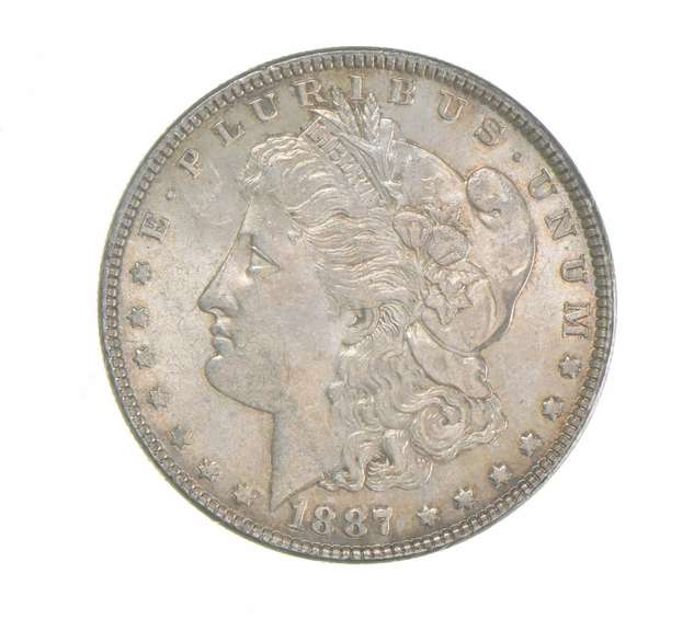 1887 Morgan Silver Dollar - Great Tone