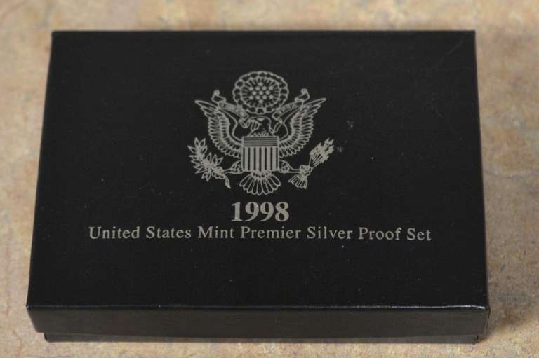 1998 Premier Silver Proof Set OGP