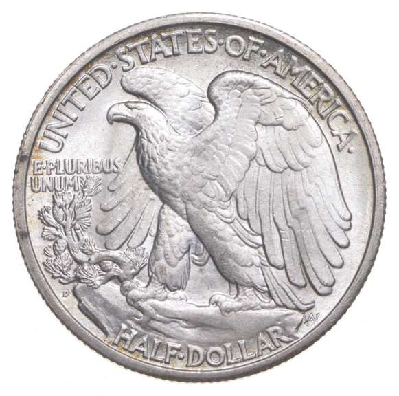 1921-D Walking Liberty Half Dollar