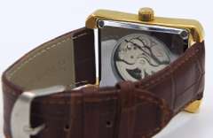 Sewor Automatic Watch with Brown Leather Strap