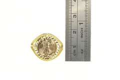 10K Yellow Gold 1/20th Oz American Eagle Tribute Coin Ring
