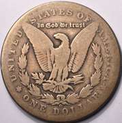 1893-O Morgan Silver Dollar Better Date Circulated