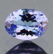 Stunning color 1.07ct top blue violet Tanzanite