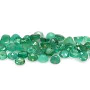 Large 7.36ct 43 piece Zambian Emerald parcel
