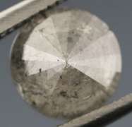 Elegant .94ct silver Diamond solitaire