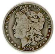 1900-O Morgan Silver Dollar