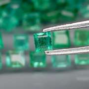 Outstanding 2.65ct real Colombian Emerald set