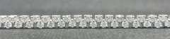 DOUBLE LAYER 5.60 CARATS DIAMOND TENNIS BRACELET WITH ROUND BRILLIANT CUT LAB GROWN DIAMONDS