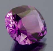 Big 14.32ct Portuguese cushion cut Bolivian Amethyst