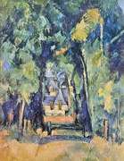 Paul Cezanne, Road at Chantilly
