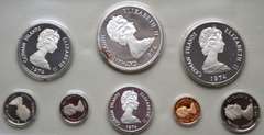 1974 8 Piece Cayman Islands Proof Set
