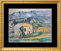 Paul Cezanne, House in Provence