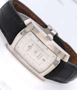 Baume & Mercier Hampton Automatic 26mm Black Leather Strap Watch