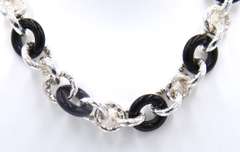 925 Sterling Silver Itaor Fancy Link Necklace