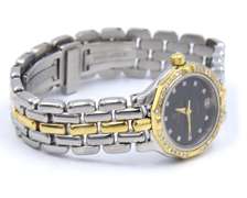 Cyme Quartz Two Tone Diamond Watch