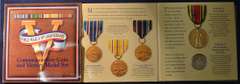 1991-1995 WW2 50th Anniversary Commemorative Half Dollar And Medal Set