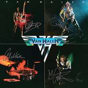 Van Halen Self-Titled Facsimile Signed Album LP