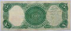 $5 Series of 1907 Axeman US Note