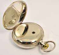 Model 1 Rockwell 1878 Pocket Watch in Coin Silver