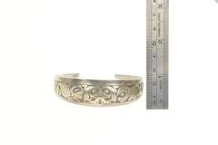 Sterling Silver Barry Herem Emerging Mankind Cuff Bracelet