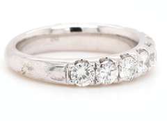 New Odelia 1.64ctw Diamond Wedding Band Ring in 18K