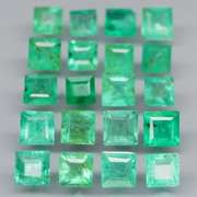 Bright! Top green 2.87ct Colombian Emerald set