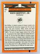 Ken Griffey, Jr. 1989 Donruss Rookie Baseball Card
